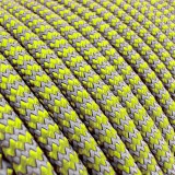 Super reflective paracord 50/50, Neon Bumblebee Wave #RW055