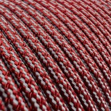 Super reflective paracord 50/50, Cherry Matrix #RM061