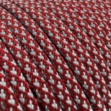 Super reflective paracord 50/50, Cherry Leopard #RL061