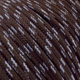 Minicord reflective (2.2 mm), Chocolate #R3178-2
