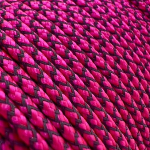 Minicord (2.2 mm) Super reflective 50/50, Neon Pitaya diamond #RD059-275