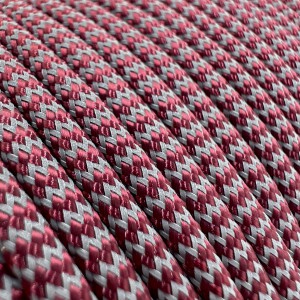 Super reflective paracord 50/50, Burgundy Wave #RW004