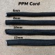 Black PPM Cord #016 - 8mm